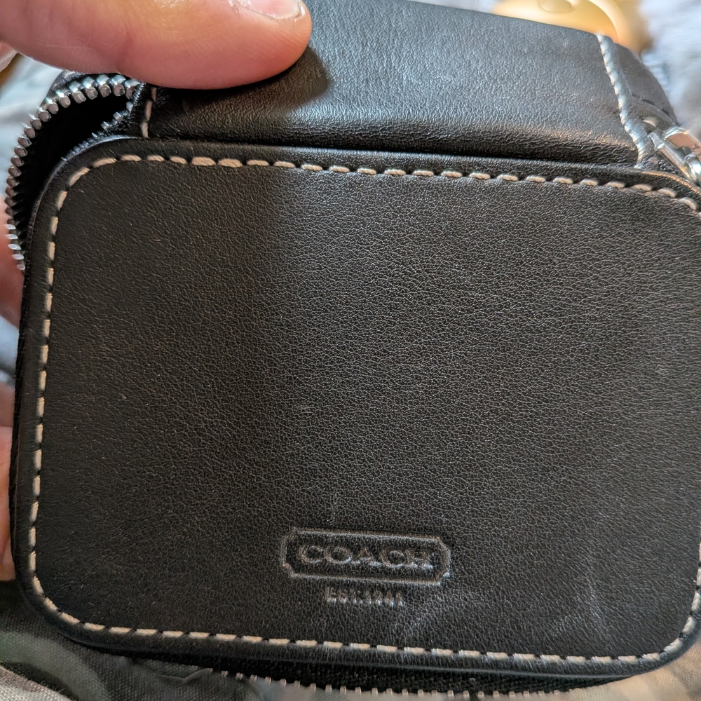 Coach Black 2x3 Zipper Storage - Picture 6 of 6
